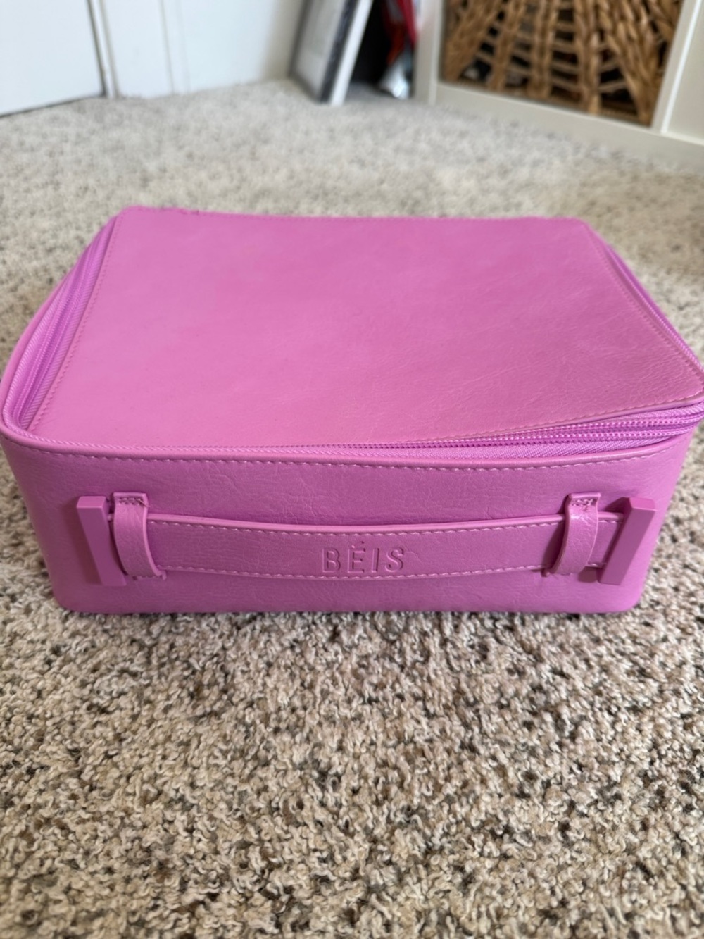 BEIS Hot Pink Travel Cosmetic Organizer - New